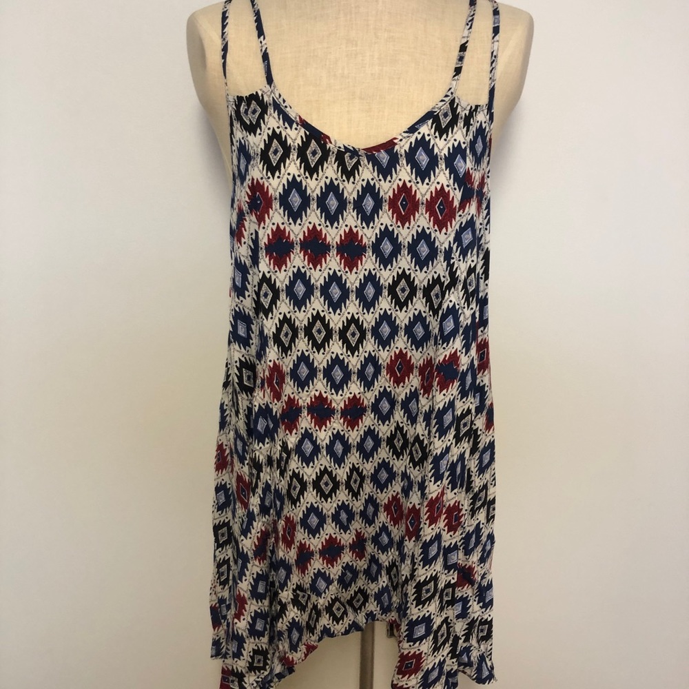 Women’s large strappy swing dress
